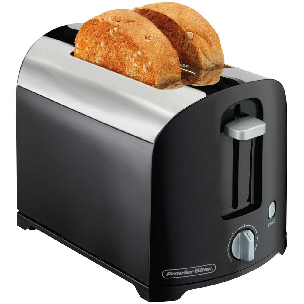 2 Slot Cool Wall Toaster Black Model 22622 Proctorsilex Com