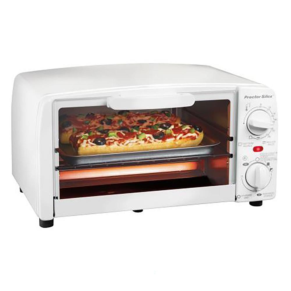 Toaster Oven Broiler White Model 31116r Proctorsilex Com