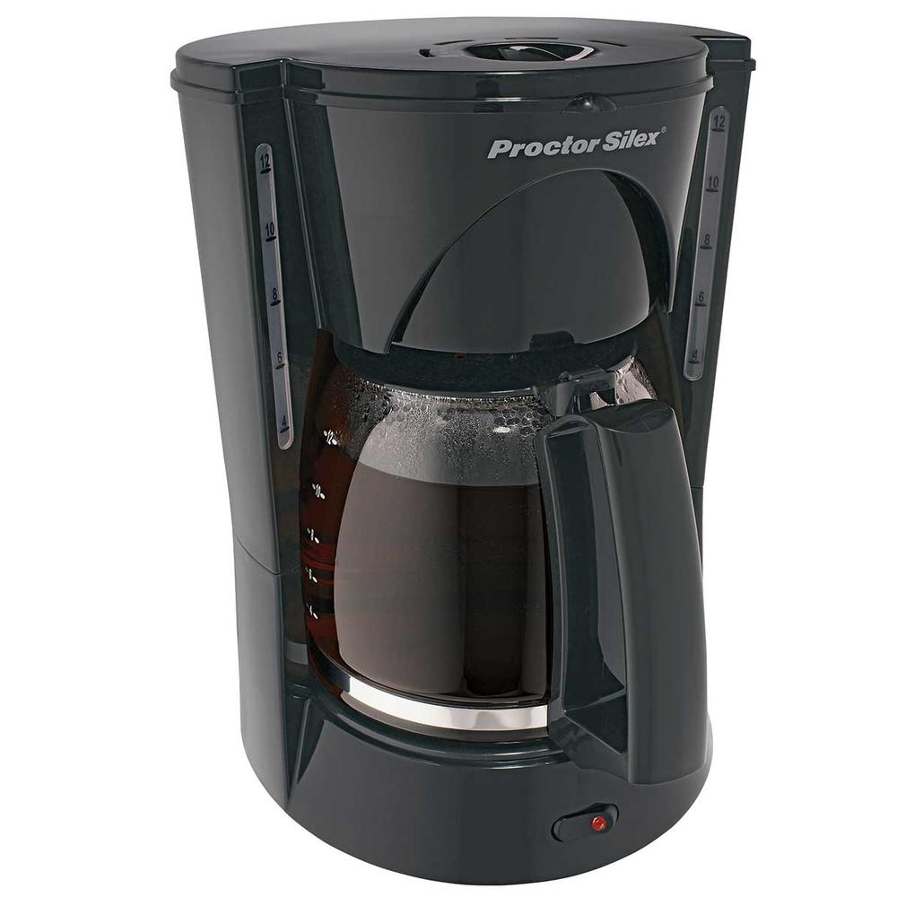 12 Cup Automatic Coffee Maker Black Model 48524ry Proctorsilex Com