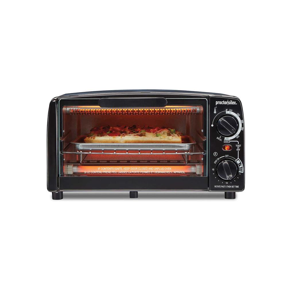 4 Slice Toaster Oven with Broiler Model 31118PS