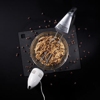 Click for Baking more? A hand mixer with a DC motor saves time and effort