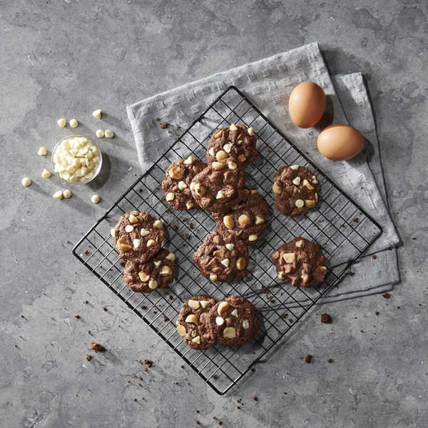 White Chocolate Chip Chocolate Cookies