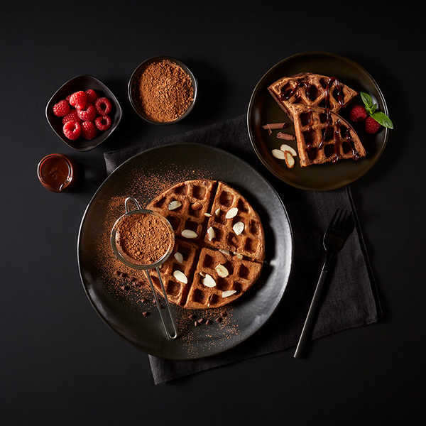 Chocolate Waffles recipe