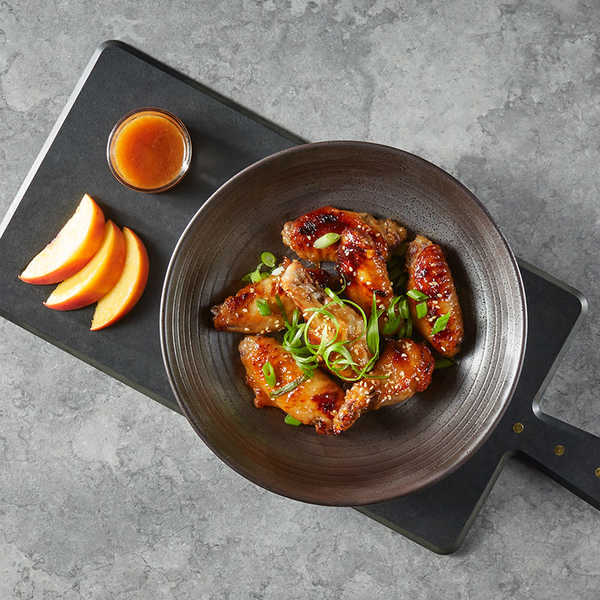 Slow Cooker Sweet Chicken Wings recipe