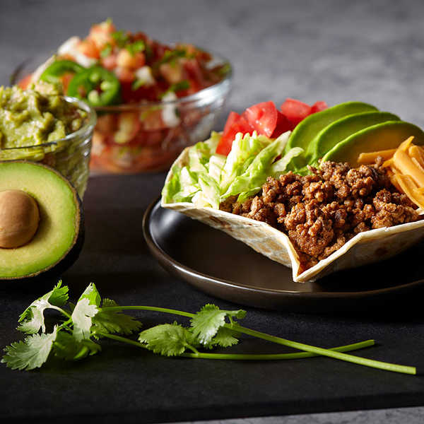 Taco Waffle Bowls recipe