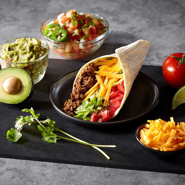 Taco Cones or Bowls recipe