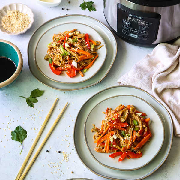 Thai-style Peanut Noodles Recipe