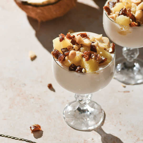 Tropical Coconut Yogurt Parfaits