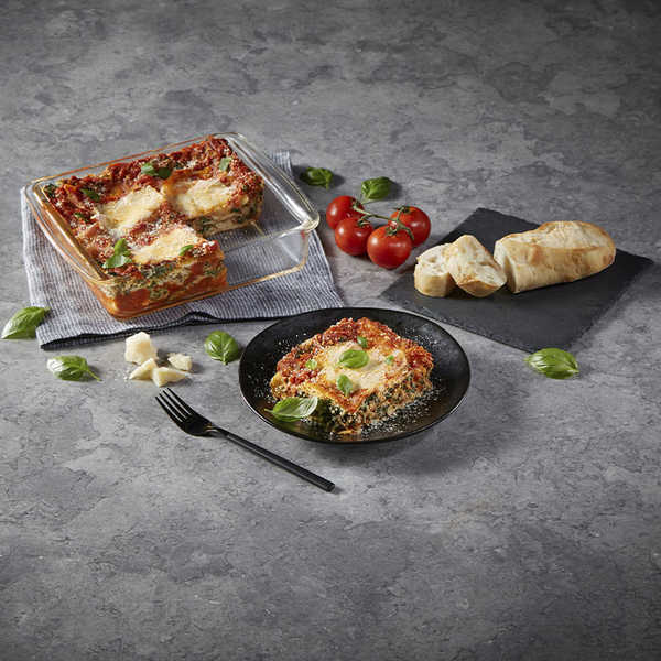 Lasagna with Spinach
